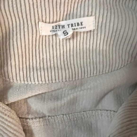 12th Tribe Distressed Corduroy Jacket - Oversized - Picture 3 of 3